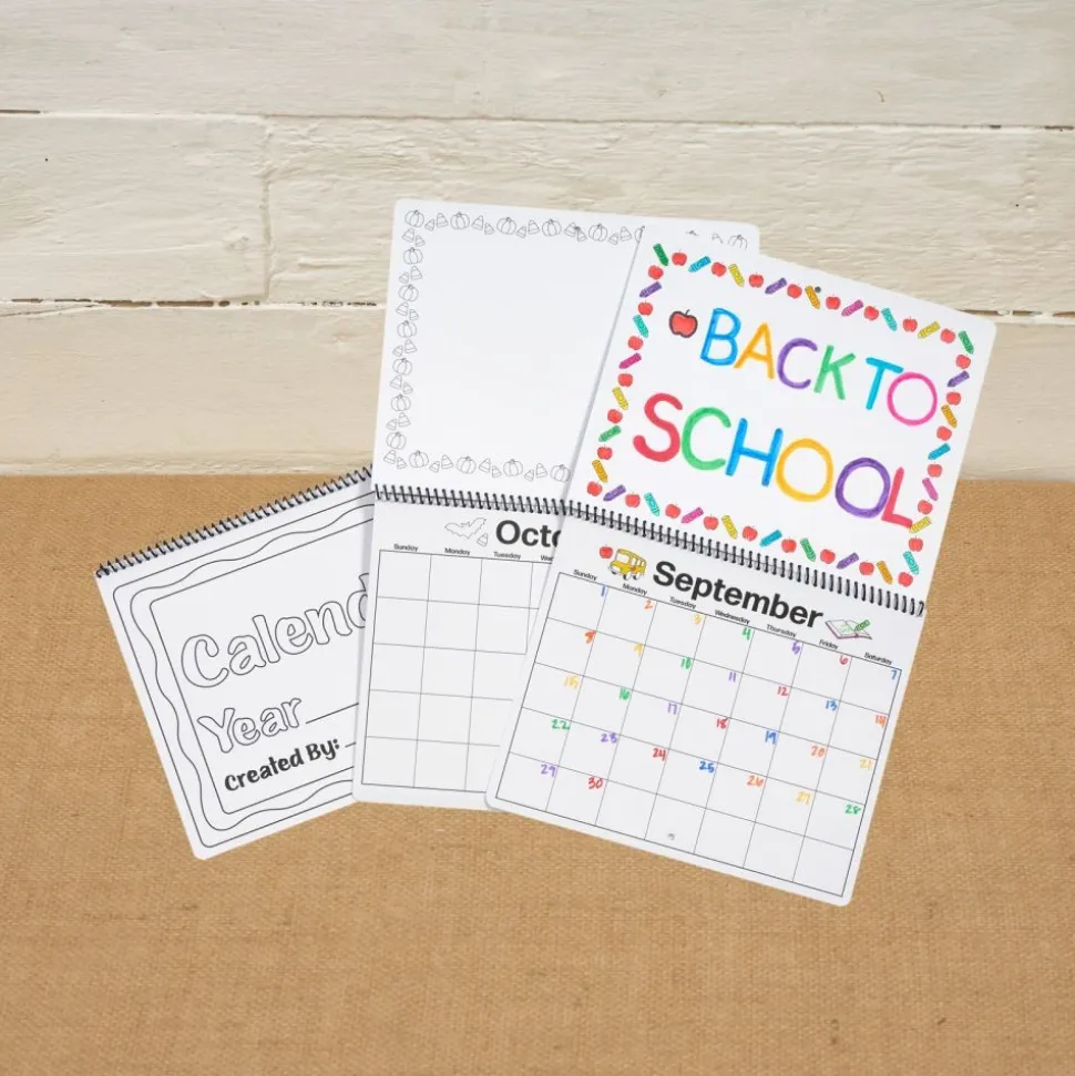 Colorations® Back-To-School Student Planner Calendar Craft Kit - Makes 12 Crafts