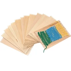 Colorations® Beginner's Wooden Loom- Set of 12