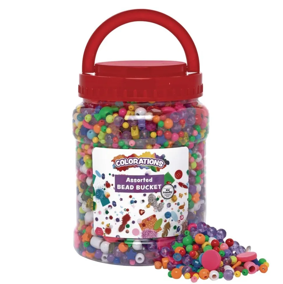 Colorations® Best Value Bead Bucket