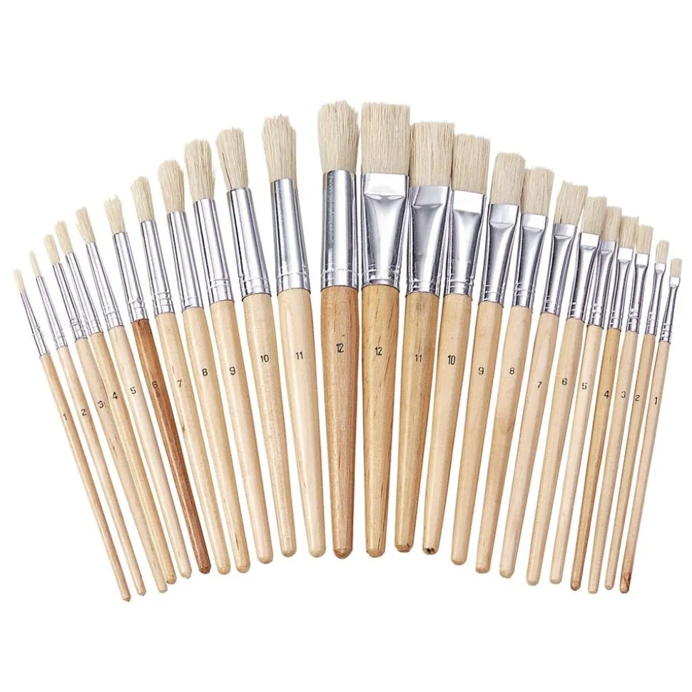Colorations® Best Value Easel Paint Brush Assortment - Set of 24