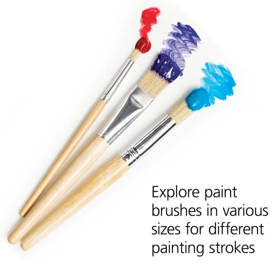 Colorations® Best Value Easel Paint Brush Assortment - Set of 24