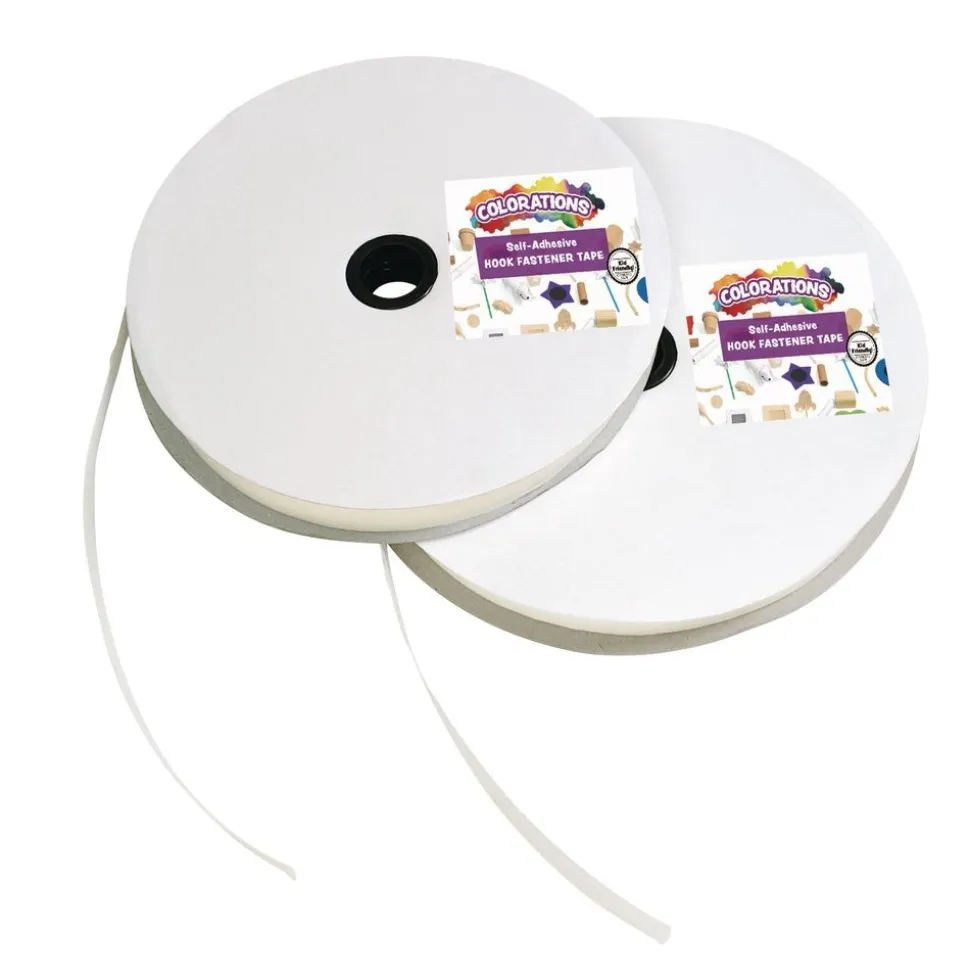 Colorations® Best Value Hook & Loop, 25 yards ea