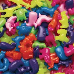 Colorations® Big, Bright Animal Beads - 1 lb.