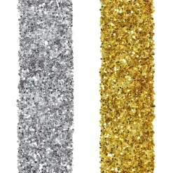 Colorations® Biodegradable Glitter - Gold & Silver each 4oz
