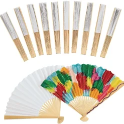 Colorations® Boo-tiful Halloween Fans Craft Kit