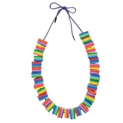 Colorations® Bright Stripe Beads 200 Beads