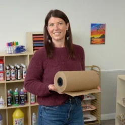 Colorations® Brown Paper Roll - 12