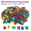 Colorations® Bug Foam Shapes - 500 Pieces