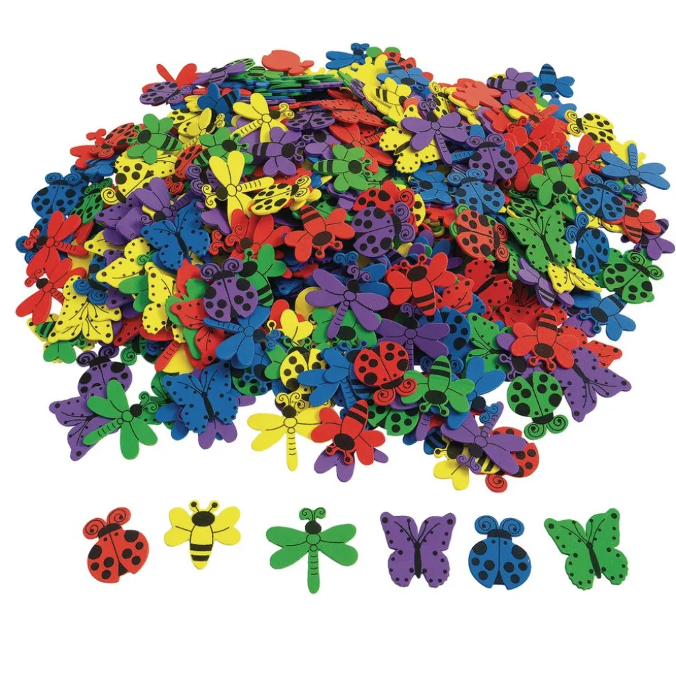 Colorations® Bug Foam Shapes - 500 Pieces