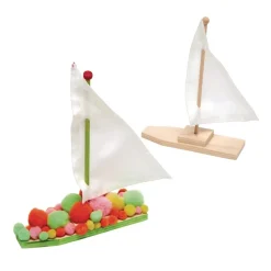 Colorations® Camp Create & Sail Boats - Makes 12 Crafts