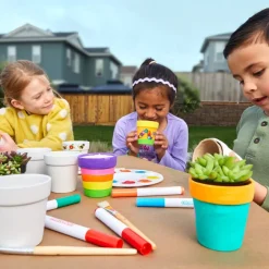 Colorations® Camp Garden Flower Pots - Makes 12 Crafts