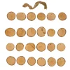 Colorations® Camp Nature Wood Slice Ornaments - Makes 24 Crafts