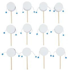 Colorations® Camp Rhythm Spin Drum Creations - Makes 12 Craft Kits