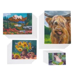 Colorations® Canvas Panel Multi-Size Pack - Set of 24