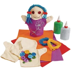 Colorations® Canvas Person Puppets - Set of 12