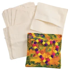 Colorations® Canvas Pillow Cases - Set of 12