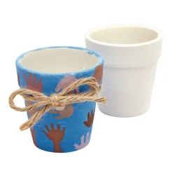 Colorations® Ceramic Flower Pots - Set of 12