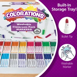 Colorations® Classic Markers Classroom Value Pack - Set of 256