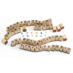 Colorations® Classroom ABC Rubber Stamp Set - 56 Pieces