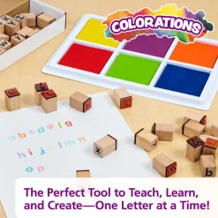 Colorations® Classroom ABC Rubber Stamp Set - 56 Pieces