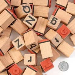 Colorations® Classroom ABC Rubber Stamp Set - 56 Pieces
