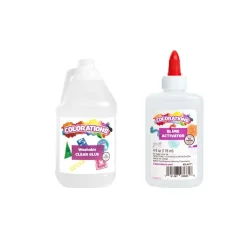 Colorations® Classroom Slime Activator and Glue Kit