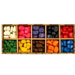 Colorations® Classroom Value Pack Soy & Beeswax Bean Shaped Crayons - Set of 100