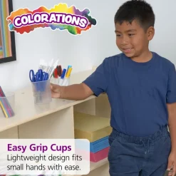 Colorations® Clear Craft Cups- Set of 6