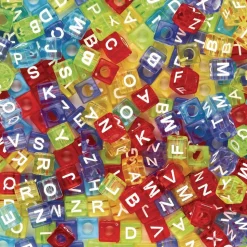 Colorations® Colored ABC Beads - 300 Pieces