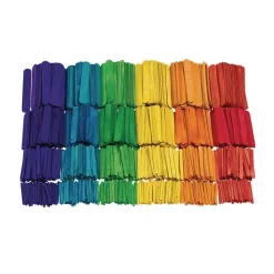 Colorations® Colored Craft Sticks Classroom Pack - 1,200 Pieces