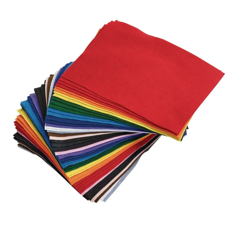Colorations® Colored Felt, 9" x 12" - 50 Sheets