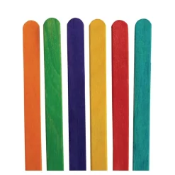 Colorations® Colored Regular Craft Sticks - 150 Pieces