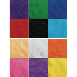 Colorations® Colorful Craft Sand - Value Pack Set of 12