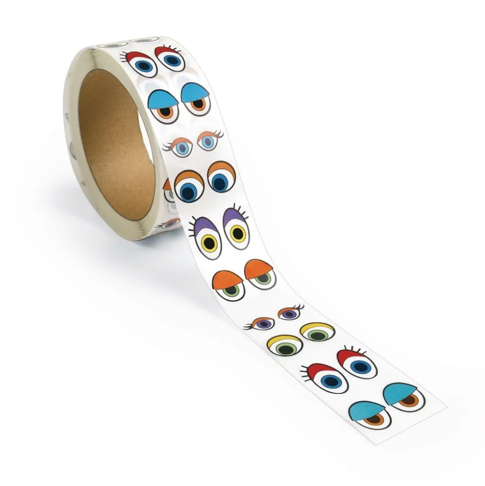 Colorations® Colorful Eye Stickers - 2,000 Pieces