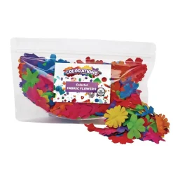 Colorations® Colorful Fabric Flowers - 300 Pieces