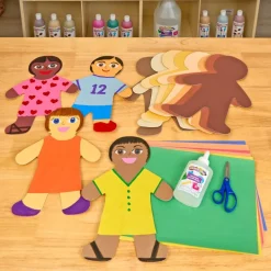 Colorations® Colors Like Me® Big People Shapes - Set of 24