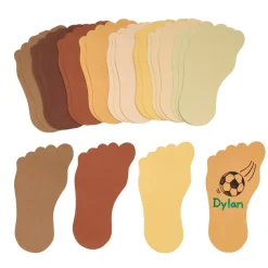 Colorations® Colors Like Me® Feet - Set of 24