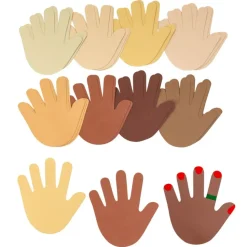 Colorations® Colors Like Me® Hand Shapes - Set of 24