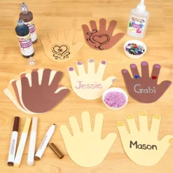 Colorations® Colors Like Me® Hand Shapes - Set of 24