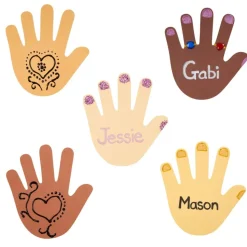 Colorations® Colors Like Me® Hand Shapes - Set of 24