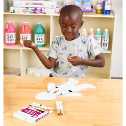 Colorations® Colors Like Me® People Shapes and Markers