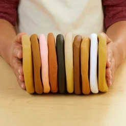 Colorations® Colors Like Me® Wheat & Gluten Free Dough & People Shape Dough Cutters