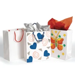 Colorations® Craft Bags with Handle - Set of 24
