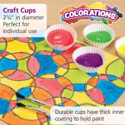 Colorations® Craft Cups - Set of 25