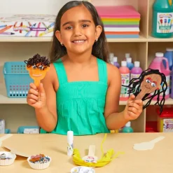 Colorations® Craft Stick Faces - Set of 20