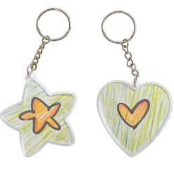 Colorations® Create Your Own Keychains - Set of 12