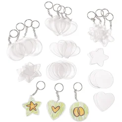 Colorations® Create Your Own Keychains - Set of 12