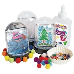 Colorations® Create Your Own Snow Globe - Set of 12