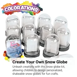 Colorations® Create Your Own Snow Globe - Set of 12