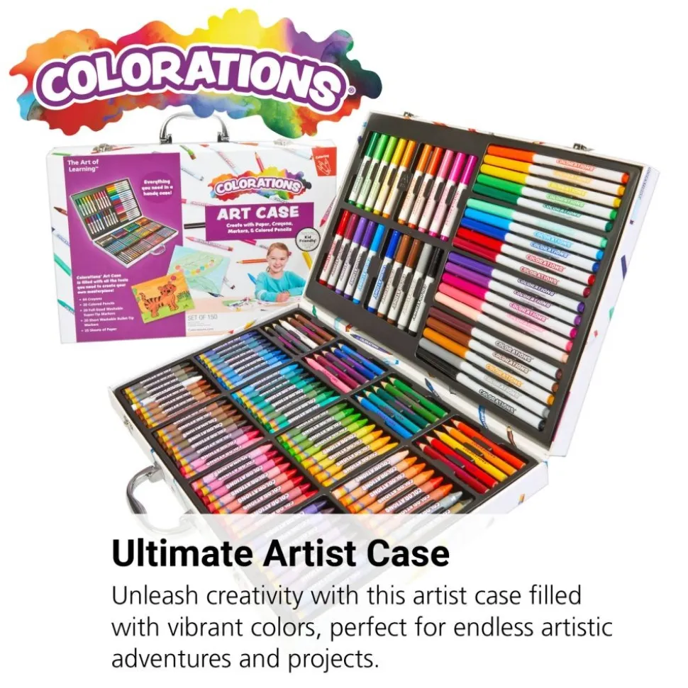 Colorations® Creative Artist Case- 150 pieces